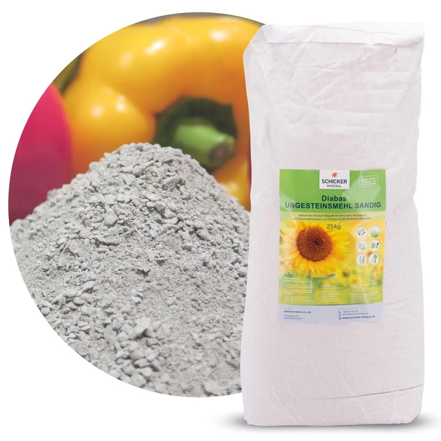Hüfisan Geflügeleinstreu 25 Kg – Diabas Urgesteinsmehl Für Hühner, Als Sandbad & Parasitenschutz