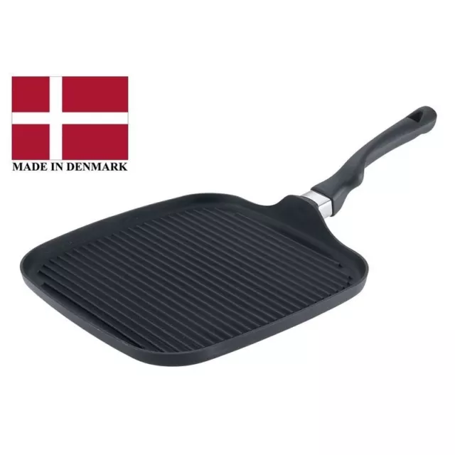 Scanpan - Ergonomic Handled Square Health Griddle 28x28cm (Made In Denmark)