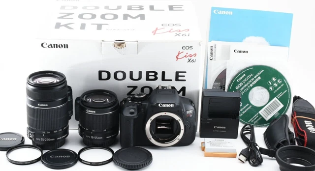 CANON EOS KISS X6i / Rebel T4i / 650D 18.0 MP DSLR Camera Body