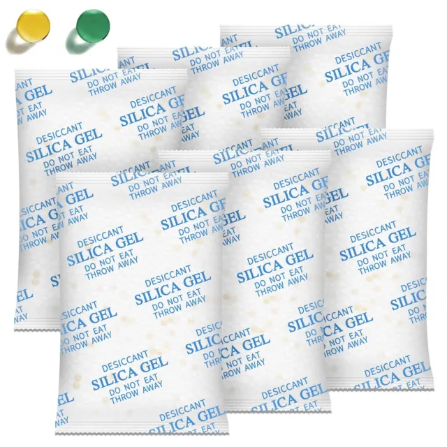 Moisture Absorbers – 100 Gram 16 Packs Silica Gel Packets Food Grade Silica...