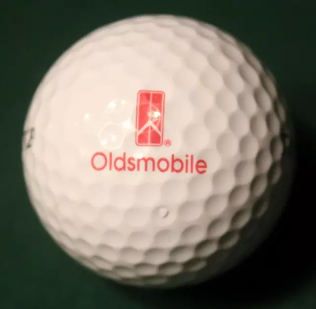 Vintage Oldsmobile Logo Top Flite Tour Golf Ball