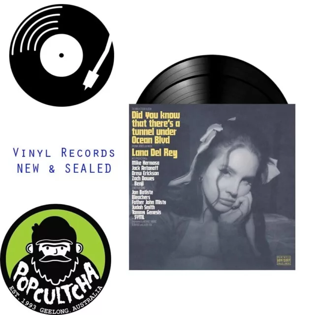 LANA DEL REY - DID YOU KNOW THAT THERE'S TUNNEL UND - VINILO