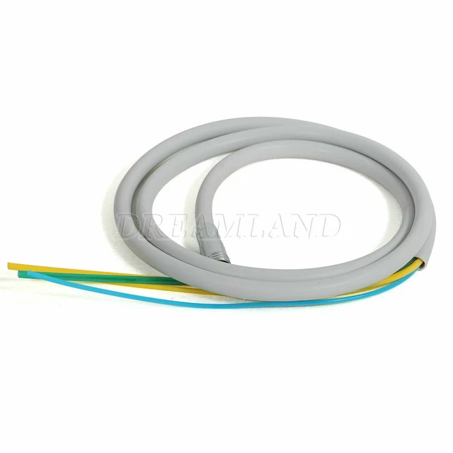 2pcs Dental Connect Hose Silicone Cable Tube for High Low Speed Handpiece 4-H