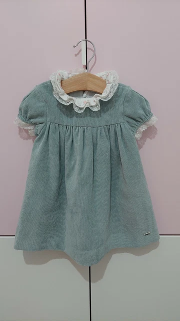 Vestito bambina Mayoral - Tg 12 Mesi / 1 anno - Abito elegante neonata