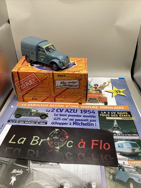 Lot De Boîtes Voitures Miniatures Hachette / Norev 1/43 - Renault, Peugeot, Citroën, Simca, 2CV, 205
