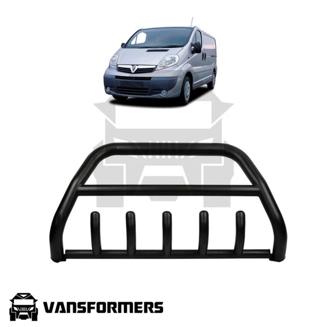 Bragan Stainless Steel Spoiler Bar For Vauxhall/Opel Vivaro (2002-2014) – Chrome Mirror Finish
