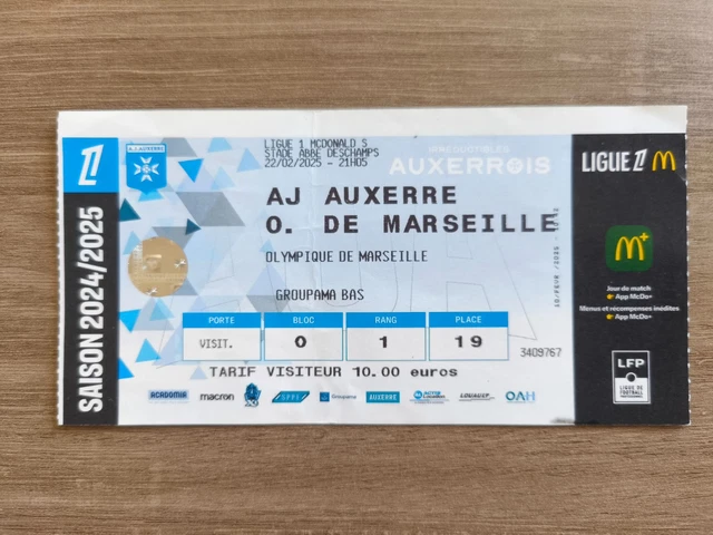 Billetterie Lille LOSC vs Marseille OM Décembre 2025 : Ligue 1