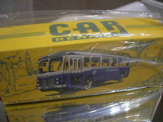 Autobus Renault CIJ France N°3/40 – Métal, 12,7 Cm, Jamais Joué, Collection