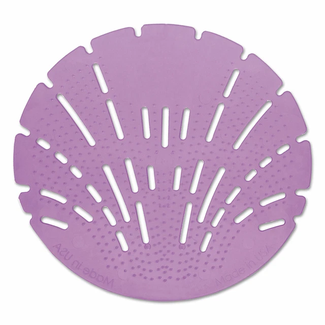 Big-D Pearl 3D Urinal Screen 0.125 oz Lavender Lace Scent 6/Pack 629