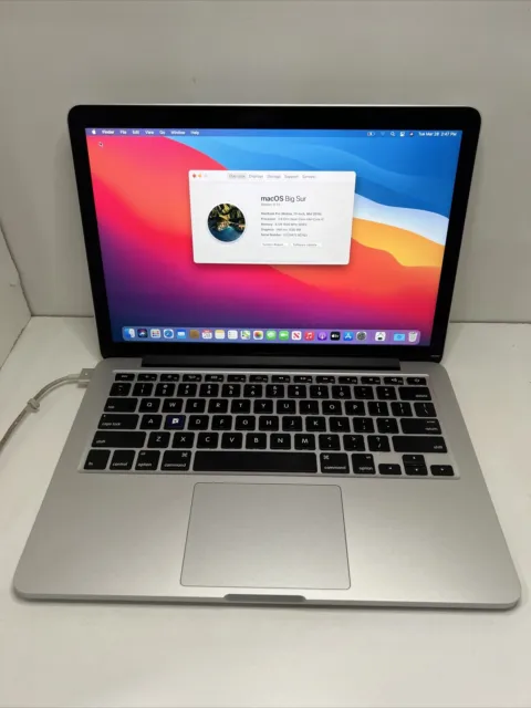 Apple MacBook Pro 13" Laptop Core i5 2.6GHz 8GBRAM 256GB SSD MGX82LL/A-Good A131