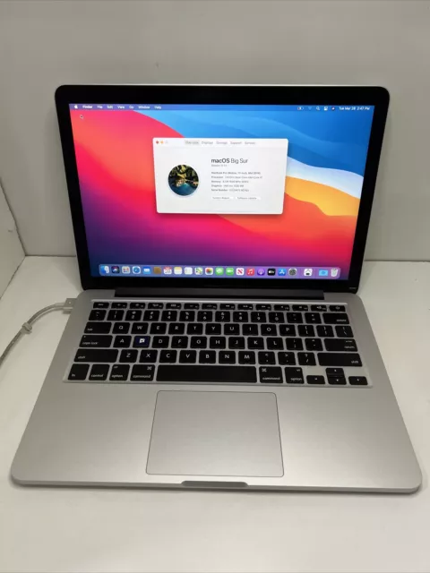 Apple MacBook Pro 13" Laptop Core i5 2.6GHz 8GBRAM 256GB SSD MGX82LL/A-Good A131