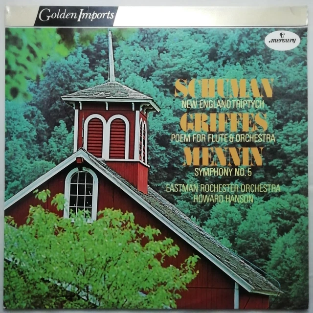 Mercury LP SRI 75020: Schuman - New England Triptych etc. / Howard Hanson
