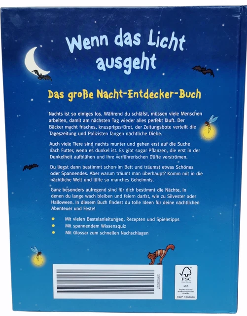 Immer Wenn Das Licht Ausgeht Dvd KINDERBUCH &WENN DAS Licht ausgeht" Sachbuch Nacht Entdecker Buch ab 6