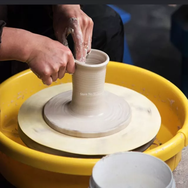 Almohadilla de rueda de cerámica absorbente toalla limpieza tela arcilla herramienta de modelado escultura GB