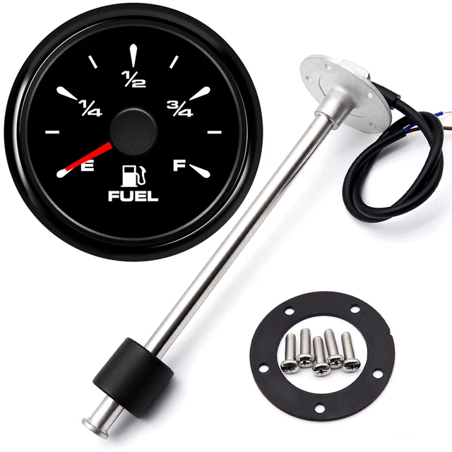 BOAT CAR FUEL Water Tank Level Sensor Sender 0190ohms+52mm Fuel Level