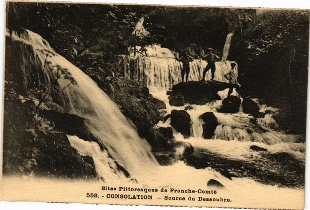CPA Sites Pittoresques de Franche-Comté - CONSOLATION - Source du... (182831)
