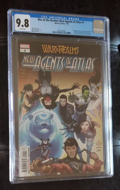 War of the Realms: New Agents of Atlas #1 - Cover A - First Print - CGC 9.8