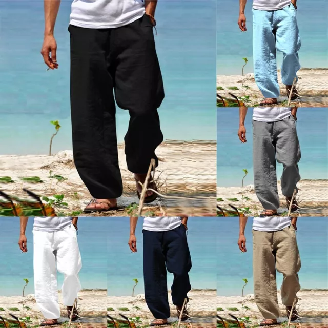 Pantalons de Yoga pour Homme Cuir verni Maille Legging de Sport