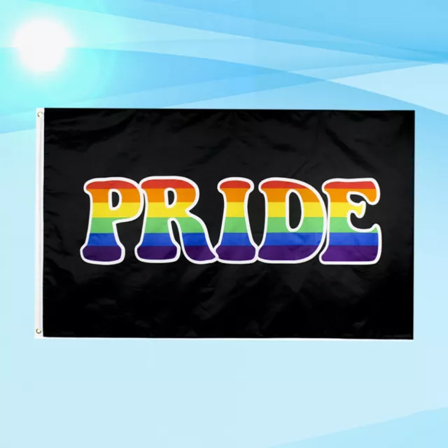 Regenbogen-Stolz-Dekorationen LGBTQ-Zubehör Wiederverwendbar