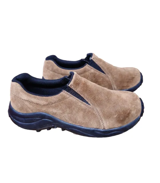 BRAZOS SUEDE ST Steel Toe Work Shoes Women's Size 9 Brown EUC! $28.00 ...
