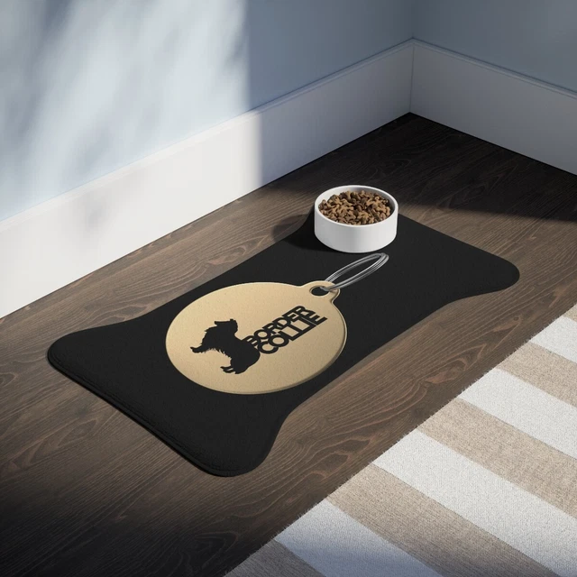 BORDER COLLIE Dog Breed Themed Pet Feeding Mats