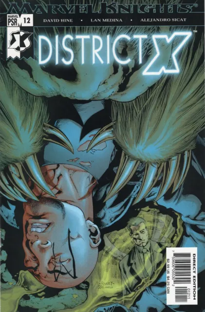 Marvel Knights District X #12 (June 2005) High Grade