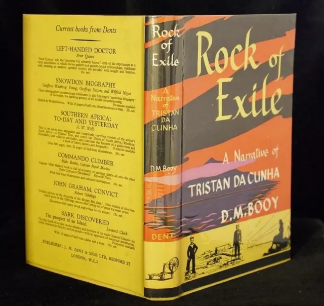 * Superb Copy * Rock of Exile Tristan Da Cunha by D.M. Booy 1st/1st 1957