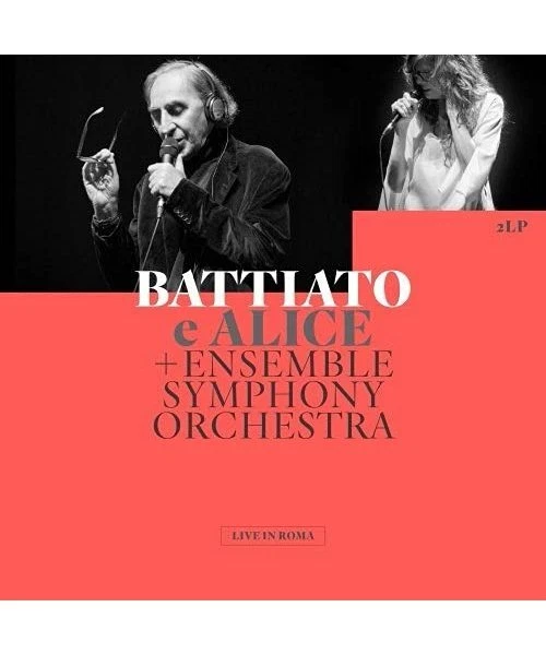 LIVE IN ROMA (180 Gr. Vinyl Gatefold), Battiato & Alice+ Ensemble ...