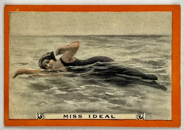1910 T221 Pan Handle Scrap - Champion Women Swimmers - #13 Miss Ideal