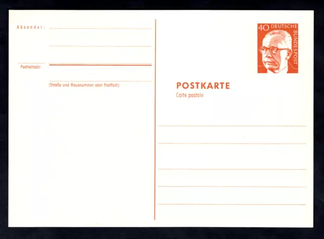 Ganzsache/Postkarte " Heinemann " ; Mi.-Nr: P 103 ; postfrisch