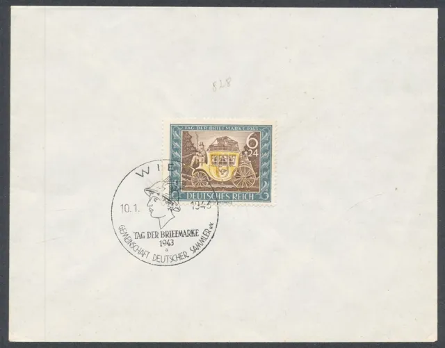 715628) DR FDC Nr.828 Tag der Briefmarke mit SST Wien