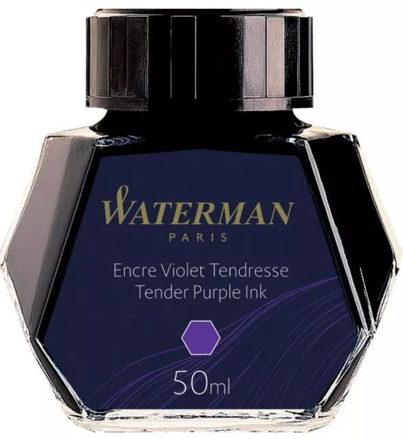 WATERMAN Tinte, violett, Inhalt: 50 ml im Glas (S0110750)