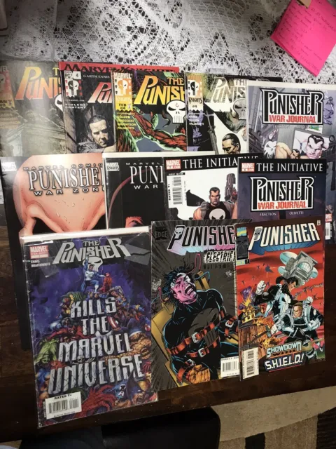 Lot Of 57 Punisher Comics. Various Titles