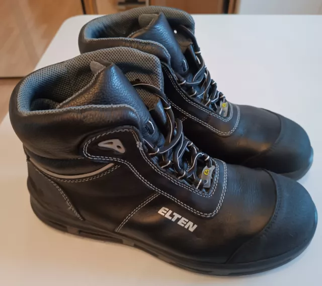 Elten *WIE NEU* ESD Mid S3 Reaction XXT Gr.44 Sicherheits-Schnürstiefel