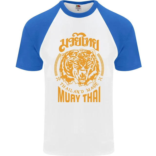 Maglietta da baseball Muay Thai Fighter Warrior MMA arti marziali da uomo S/S 3