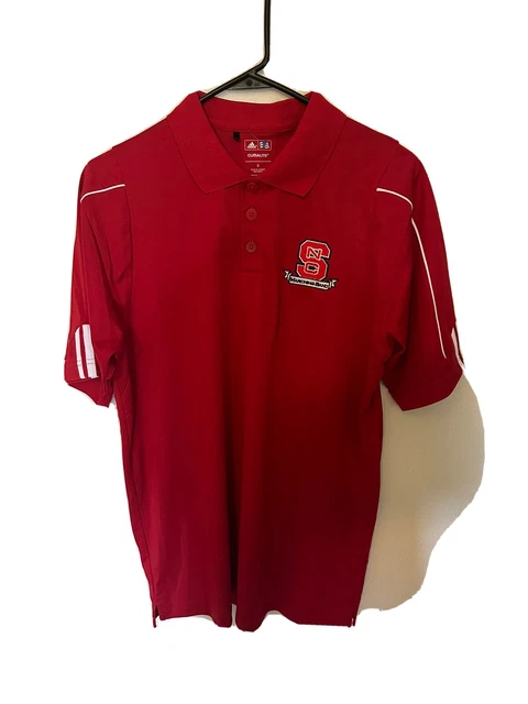 Adidas Climalite NC State North Carolina State Marching Band Polo Shirt - Size S