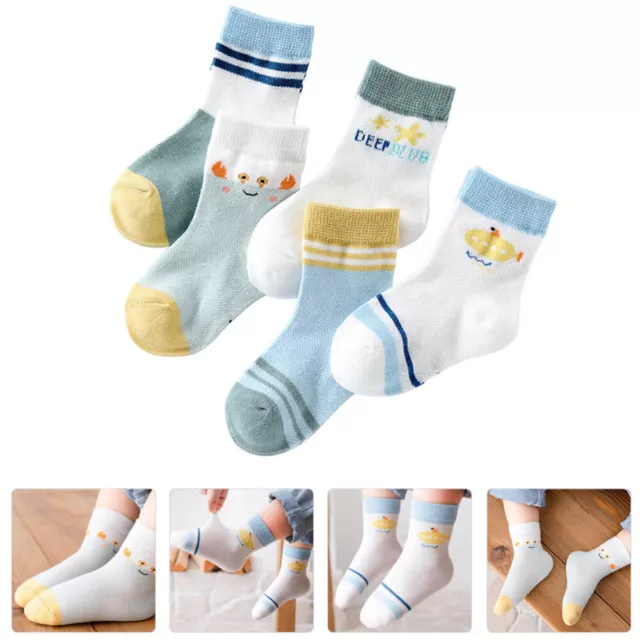 5 Pair Sock Newborn Socks for Women Cotton Breathable Floor