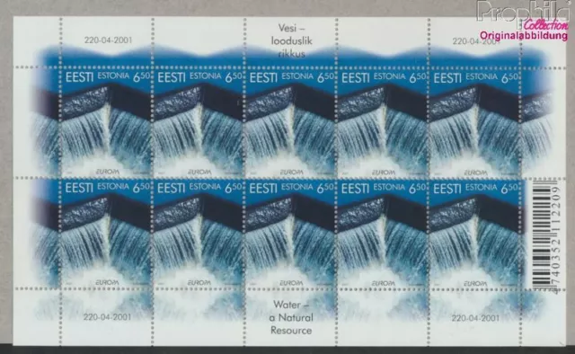 Estonia 399Klb Sheetlet (complete issue) unmounted mint / never hinged (9624749