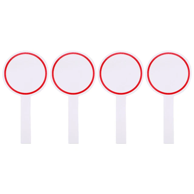 4 pizarras de mano, paleta unilateral, pizarras de mano,