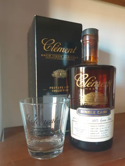 Rhum Clément. Single Cask 2015. Rare Cask Collection