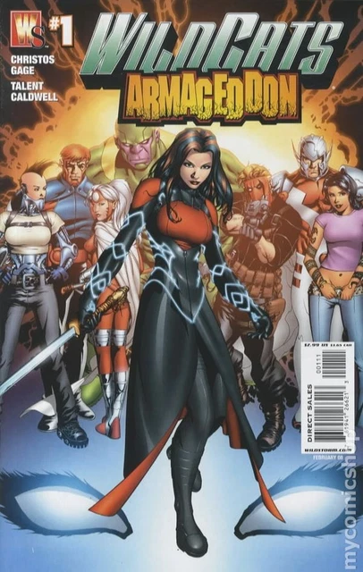 Wildcats Armageddon #1 VG 2008 Stock Image Low Grade