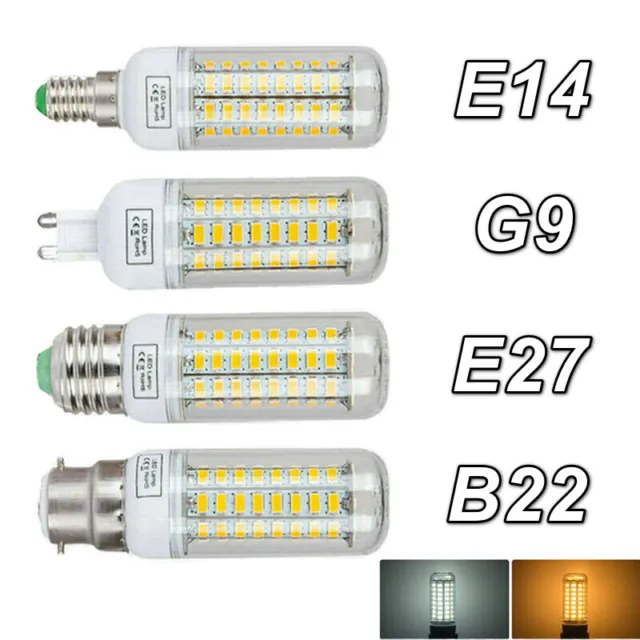 B22 G9 LED Birnen Glühbirne E27 E14 Warmweiß Kaltweiß Neutralweiß SMD 220V Lampe