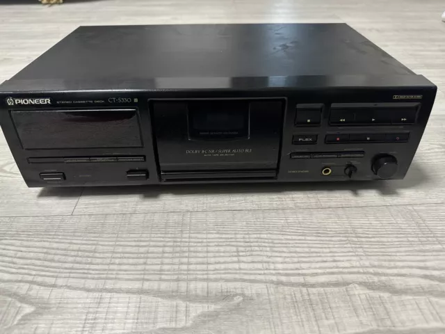 Pioneer CT-S330 HiFi Stereo Cassette Deck Kassettendeck Tapedeck  ✅