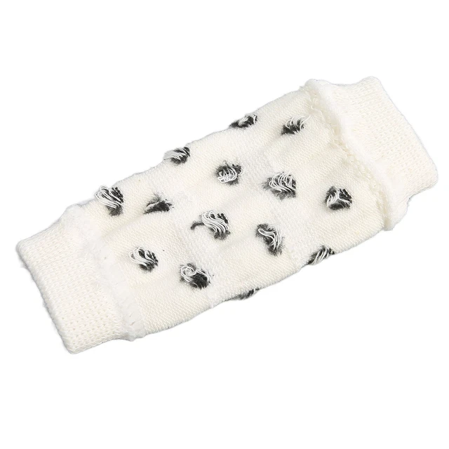 4Pcs Dog Elbow Protector Carino Polka Dot Confortevole Ad Alta Resistenza Al DB3