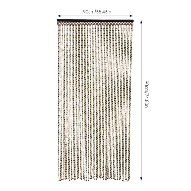 25 Strings Tassel Beaded Curtains Arched Crystal Doorway Curtain Room  Divider