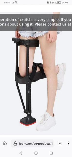 Freihand Gehstütze, von Probrace. Neu!!