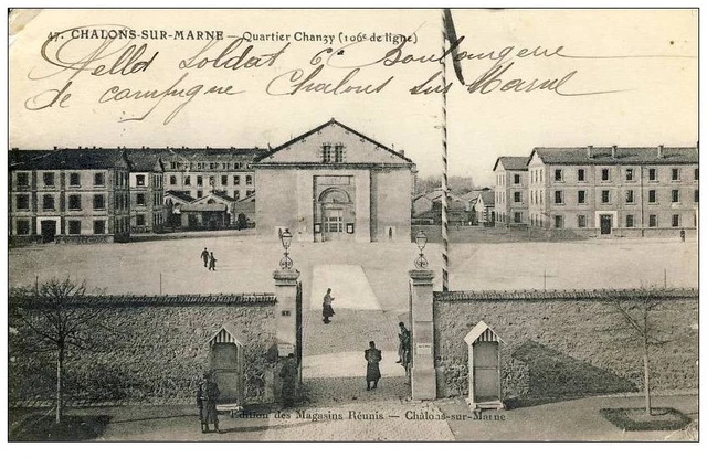 CPA 51 MARNE Chalons sur Marne Quartier Chanzy (12006)