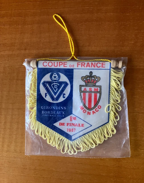 Fanion FC Nantes / Girondins Bordeaux - 8e De Finale Coupe De France 1993 - Parfait état