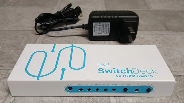 SwitchDeck 4K HDMI 2.0 Switch by Sewell