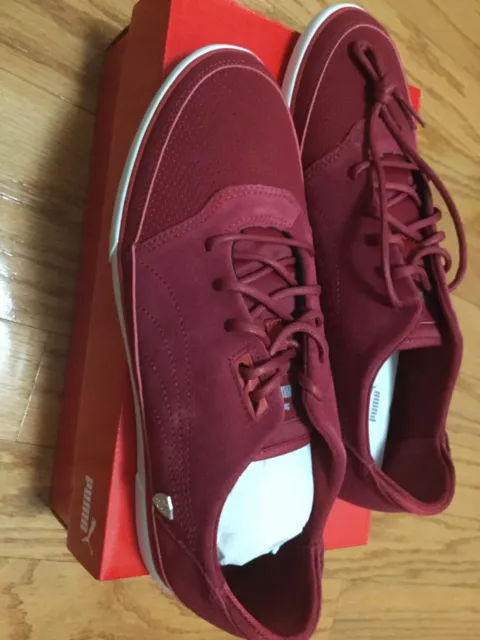 CHAUSSURES HOMME PUMA Ferrari taille 10 BASKETS LACETS